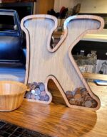 Bancos de Letras 20 cm para Corte Láser - Set de 26 Letras + Regalo | Archivos Digitales CDR, DXF, AI, SVG, PDF - Imagen 3