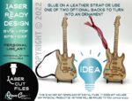 Estuche personalizado para púas de guitarra eléctrica - Diseño láser listo para cortar en SVG/PDF para músicos - Imagen 3
