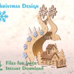 Archivos de Corte Láser de Navidad - Diseño Digital para Decoraciones Festivas y CNC