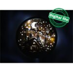 Archivos DXF y SVG para adornos navideños láser: renos, árboles y más para Glowforge. - Imagen 3