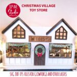 Paquete Completo de Archivos de Corte Laser para Decoración Navideña - SVG DXF EPS Licencia Comercial Ilimitada - Imagen 7