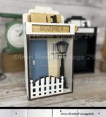 Calendario Shadowbox Intercambiable en SVG para Corte Láser - Decoración Rústica Moderna - Imagen 2