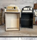 Calendario Shadowbox Intercambiable en SVG para Corte Láser - Decoración Rústica Moderna - Imagen 6