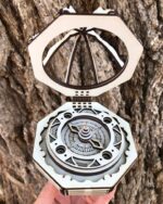 Descarga Archivos SVG y DXF para Cortar a Láser Liahona, Caja de Regalo y Caballete - Imagen 8