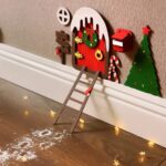 Buzón de Santa Claus para decorar habitaciones infantiles - Archivos de corte láser Navidad S3 - Imagen 7