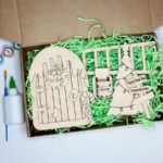 Buzón de Santa Claus para decorar habitaciones infantiles - Archivos de corte láser Navidad S3 - Imagen 9