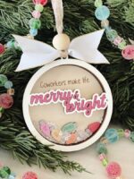 Adornos de Navidad SVG Personalizados | Archivo de Corte Láser para Regalos Creativos - Imagen 3
