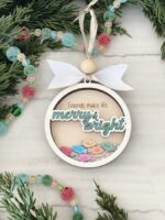 Adornos de Navidad SVG Personalizados | Archivo de Corte Láser para Regalos Creativos - Imagen 4