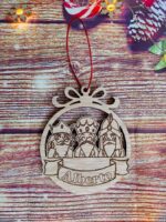 Llave Mágica y Reyes Magos de Madera - Plantillas Corte Láser SVG para Decoración Navideña - Imagen 7