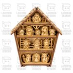 Escena de la Natividad para Corte Láser - Archivos SVG, DXF, PDF y Ai - Descarga Instantánea - Imagen 3