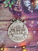 Llave Mágica y Reyes Magos de Madera - Plantillas Corte Láser SVG para Decoración Navideña - Imagen 8