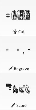 Cascanueces de Invierno SVG para Glowforge - Diseño de Bandeja Escalonada con Muñeco de Nieve - Imagen 3