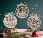 Llave Mágica y Reyes Magos de Madera - Plantillas Corte Láser SVG para Decoración Navideña - Imagen 3