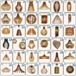 Lámpara colgante de madera cortada con láser - 40+ diseños personalizables en 3, 4 y 5 mm