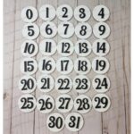 Cuenta Atrás de Navidad Santa SVG - Archivo para Corte Láser - Decoración Navideña DIY - Imagen 3