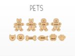 Familia de Pan de Jengibre Personalizada para Navidad con Mascotas - Archivo para Corte Láser SVG DXF - Imagen 6