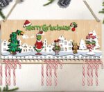 Paquete de Archivos SVG de Cortes Láser: Decoraciones Animadas de Navidad para Glowforge - Imagen 4