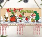 Paquete de Archivos SVG de Cortes Láser: Decoraciones Animadas de Navidad para Glowforge - Imagen 7