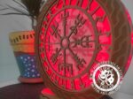 Lámpara Decorativa LED Vegvisir - Archivo para Corte Láser Personalizado y Único