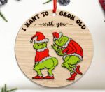 Paquete de Archivos SVG de Cortes Láser: Decoraciones Animadas de Navidad para Glowforge - Imagen 5