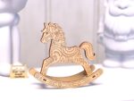 Caballo Balancín Navideño para Cortar con Láser - Plantillas DXF y SVG para Juguetes Infantil - Imagen 3