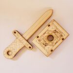 Caja de cartas misteriosa - SVG DXF para truco de magia con espada atravesando el dedo - Imagen 5