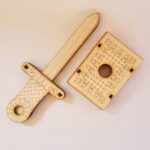 Caja de cartas misteriosa - SVG DXF para truco de magia con espada atravesando el dedo - Imagen 4