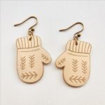 Pendientes Navideños SVG - Paquete de Diseños para Glowforge y Corte Láser - Imagen 3