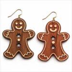 Pendientes Navideños SVG - Paquete de Diseños para Glowforge y Corte Láser - Imagen 4