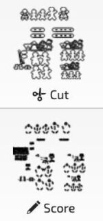 Archivo SVG personalizable de hombres de jengibre para Navidad | Diseño Glowforge de familia - Imagen 2