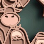 Escena de la Natividad 3D en MDF para Corte Láser | Decoración Navideña DIY Multicapa - Imagen 6