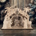 Miniaturas Natividad Cortadas a Láser SVG para Decoración de Mesa Navideña - Patrón Vectorial CNC DXF - Imagen 6
