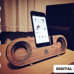 Diseño de Corte Láser para Altavoz Pasivo de Smartphone: DIY Creativo y Moderno