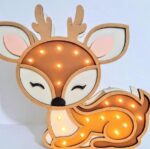 Candelabros navideños LED para corte láser: diseños de reno, Santa y más en DXF, AI, PDF - Imagen 5