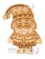 Candelabros navideños LED para corte láser: diseños de reno, Santa y más en DXF, AI, PDF - Imagen 7