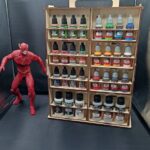 Estación de Pintura Portátil - Archivo DXF para Corte Láser y Proyectos Creativos - Imagen 4