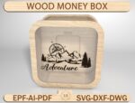 Caja de Ahorros de Madera para Niños - Archivos SVG para Cortes Láser y Alcancías - Imagen 2