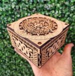 Cajas de rompecabezas de madera con compartimento secreto - Diseño SVG y DXF para corte láser - Imagen 6