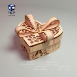 Diseño de Caja Corazón para Corte Láser - Regalo de Amor para San Valentín en Madera de 3mm - Imagen 3