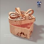 Diseño de Caja Corazón para Corte Láser - Regalo de Amor para San Valentín en Madera de 3mm - Imagen 4