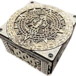 Cajas de rompecabezas de madera con compartimento secreto - Diseño SVG y DXF para corte láser