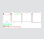 Marco Cartucho Pokémon PSYCHIC - Archivos DXF, SVG para Corte CNC y Láser - Imagen 2