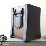 Caja de almacenamiento para tarjetas - Archivos de corte láser SVG, PDF y CDR