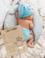 Porta Pulseras de Bebé - Archivo Digital para Corte Láser Glowforge, Signo de Nacimiento Personalizado - Imagen 3