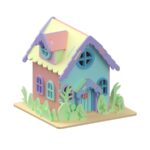 Pack de 5 Casas de Hadas para Corte Láser - Diseño Vectorial SVG para Descarga Inmediata - Imagen 5