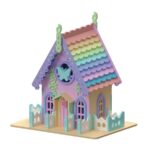 Pack de 5 Casas de Hadas para Corte Láser - Diseño Vectorial SVG para Descarga Inmediata - Imagen 3