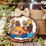 Adornos SVG para mejores amigas y hermanas - Diseños únicos de recuerdos personalizables