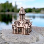 Castillo Gótico SVG para Corte Láser - Proyecto 3D Personalizable Ideal para Decoración - Imagen 3