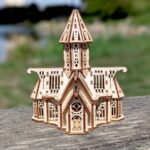 Castillo Gótico SVG para Corte Láser - Proyecto 3D Personalizable Ideal para Decoración - Imagen 2