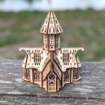 Castillo Gótico SVG para Corte Láser - Proyecto 3D Personalizable Ideal para Decoración - Imagen 4